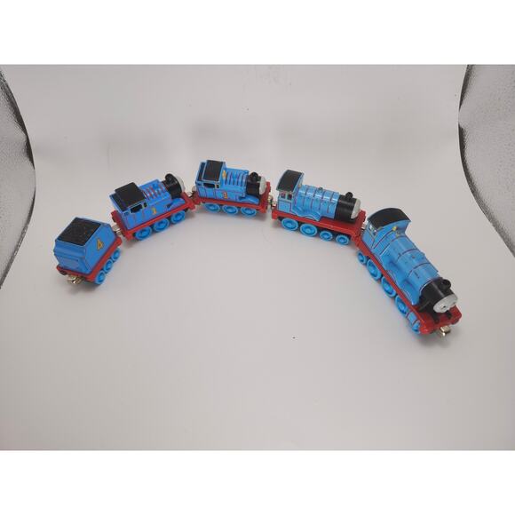 Thomas & Friends Take Along Diecast Train Lot Gordon Edward 2x Thomas + Tender - Picture 12 of 13